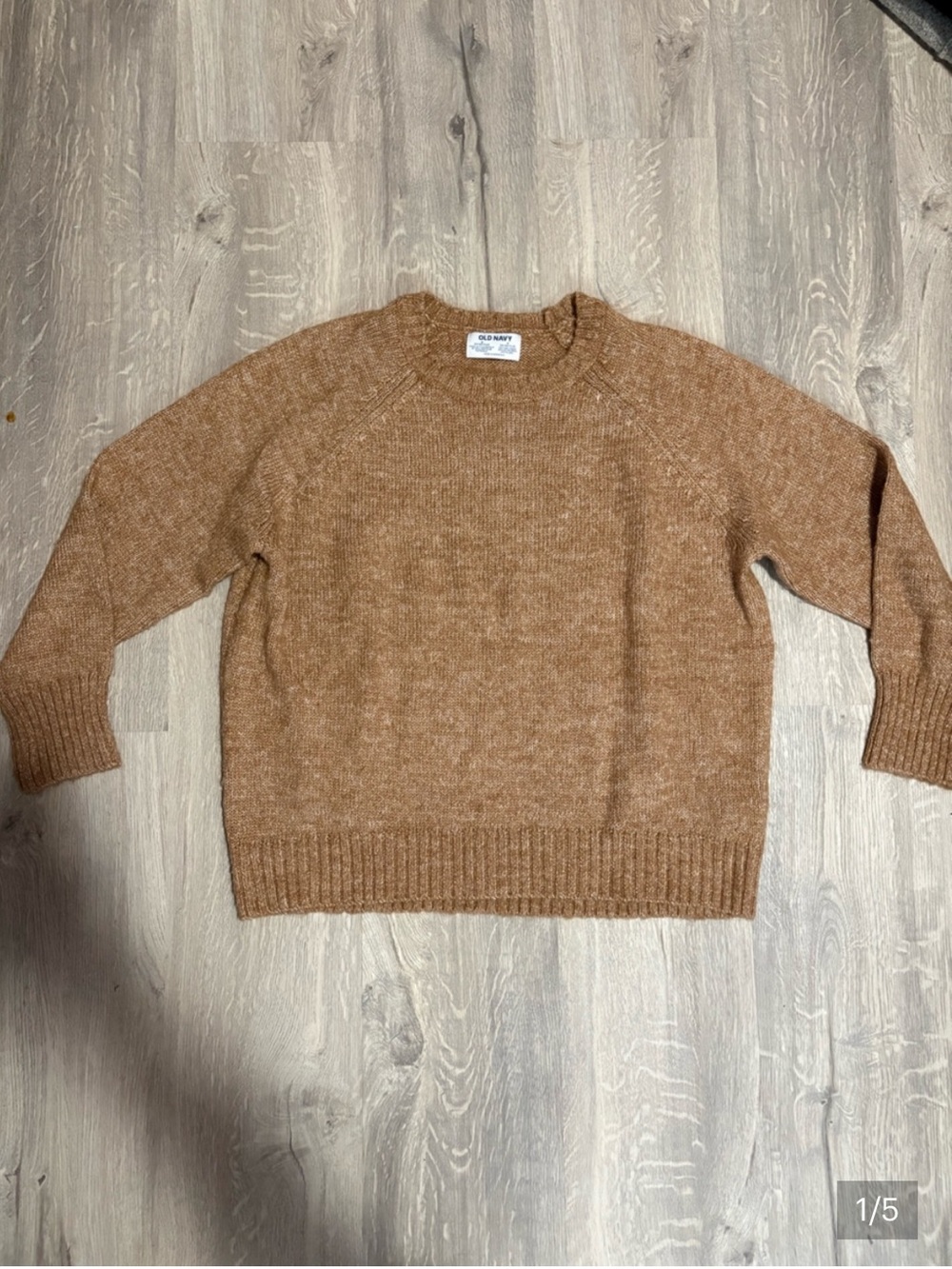 3 for $14 Old Navy Women's Brown Crewneck Sweater size small